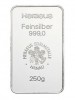 Argor Heraeus / Heraeus 250g - Stříbrný slitek 