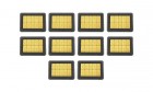 CombiBar 10 x 3,11g - Zlatý zliatok - 10 ks