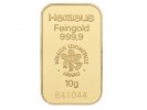Heraeus 10g - Zlatý zliatok