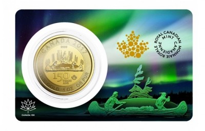 Canada Voyageur 2017 1 Oz - Gold Coin