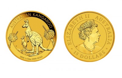 Kangaroo 1/10 Oz - Zlatá mince