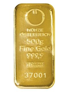 Münze Österreich 500g - Zlatý slitek 