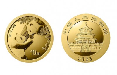 Panda 1g - Zlatá mince